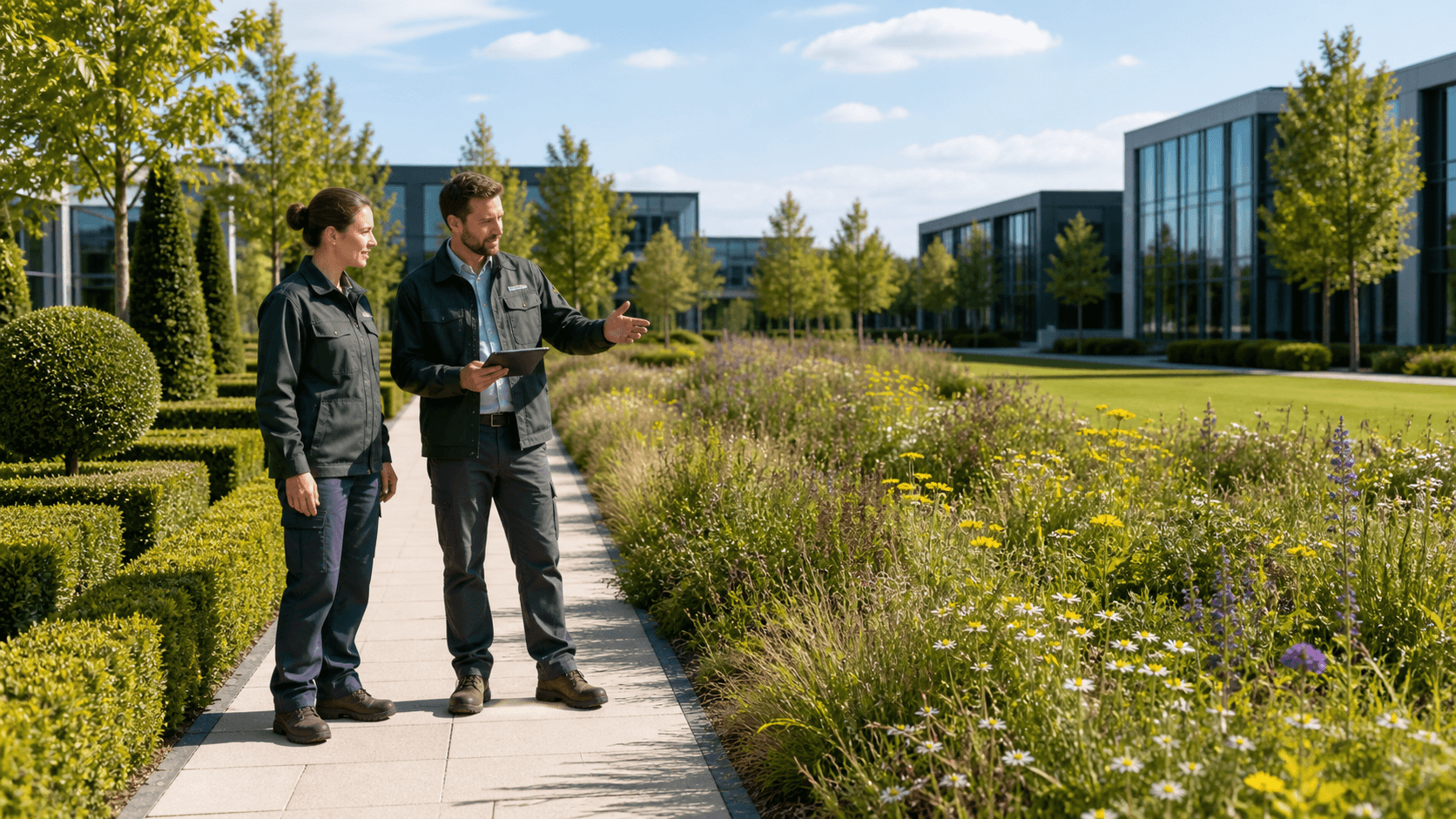 Amenity Planting Vs Wildflower Areas: Planning Commercial Landscapes